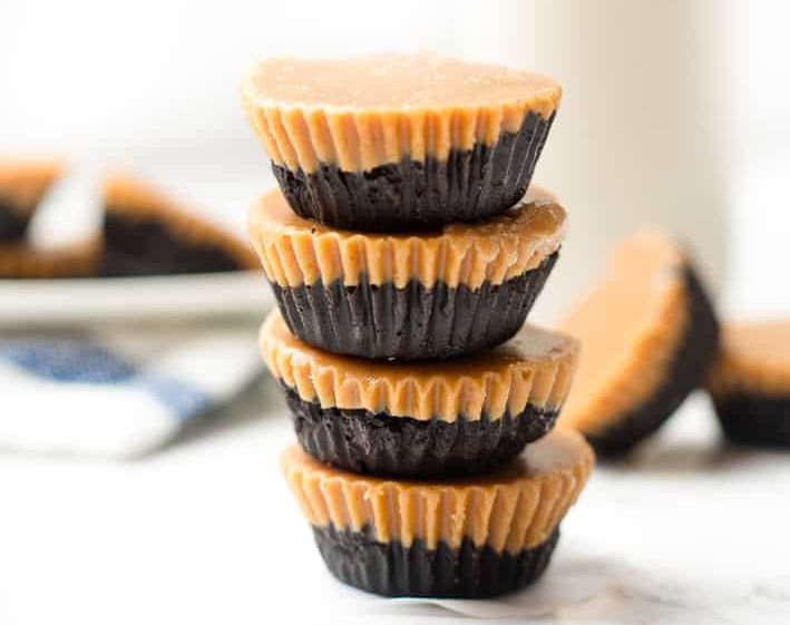 Healthy Chocolate peanut butter cups